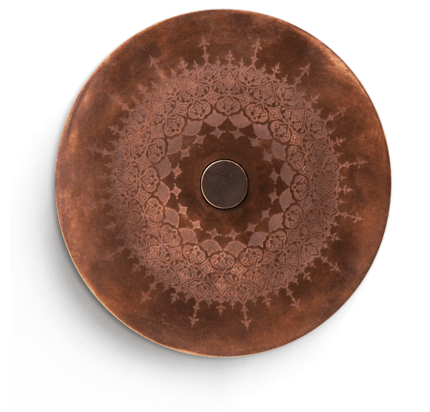 Rasim switch in copper finish